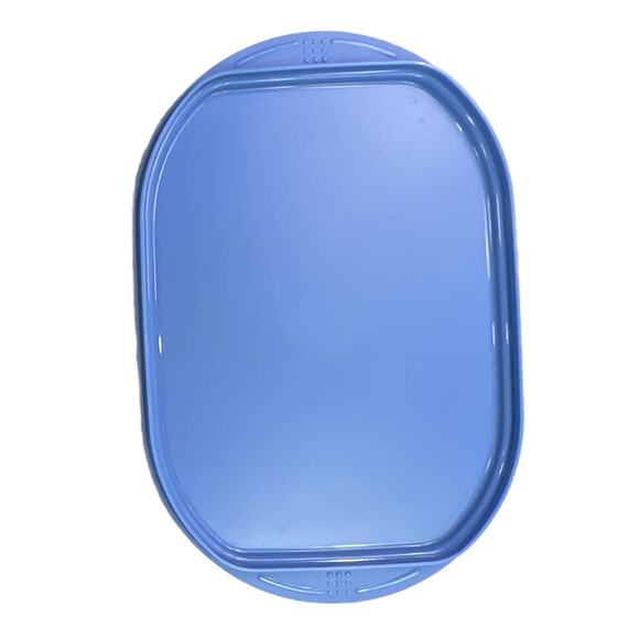 Tupperware Fridge Stackables  Cold Cuts Deli Meat Luncheon Container Blue Lid - Picture 8 of 16